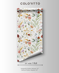 Wildflower Floral Wallpaper